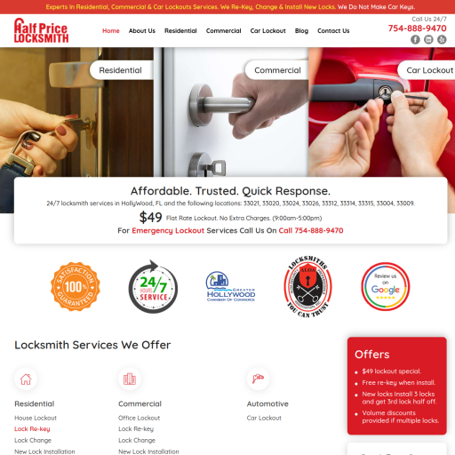 Half Price Locksmith