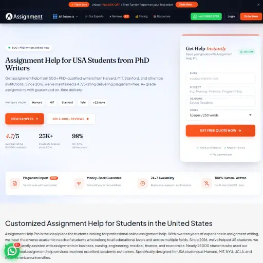 Assignment Help Pro