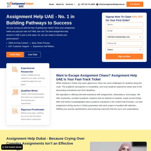 Assignment Helper UAE