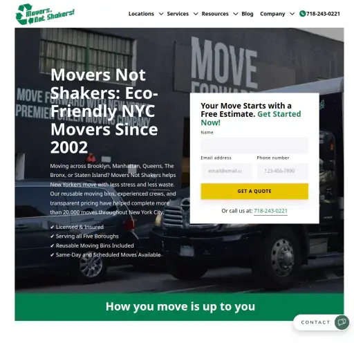 Movers Not Shakers