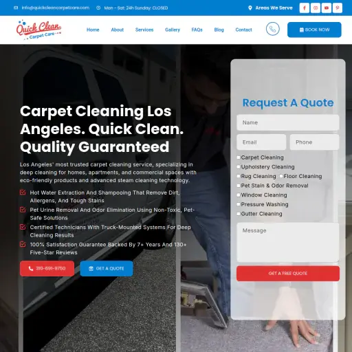 Quick Clean Carpet Care