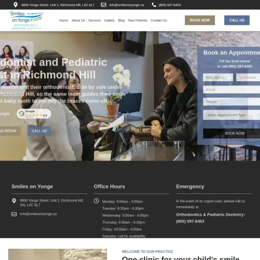 Smiles on Yonge Orthodontics and Pediatric Dentistry